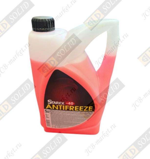 Антифриз STAREX красный, -40С, 5кг        700619